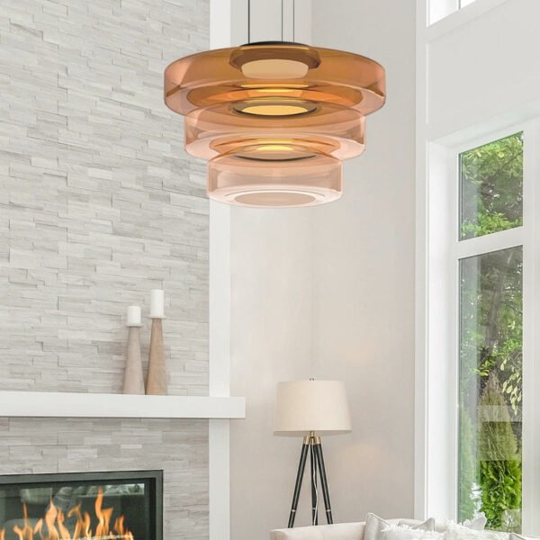 Modern pendant light GlanzStil – glass for elegant rooms - Image 4