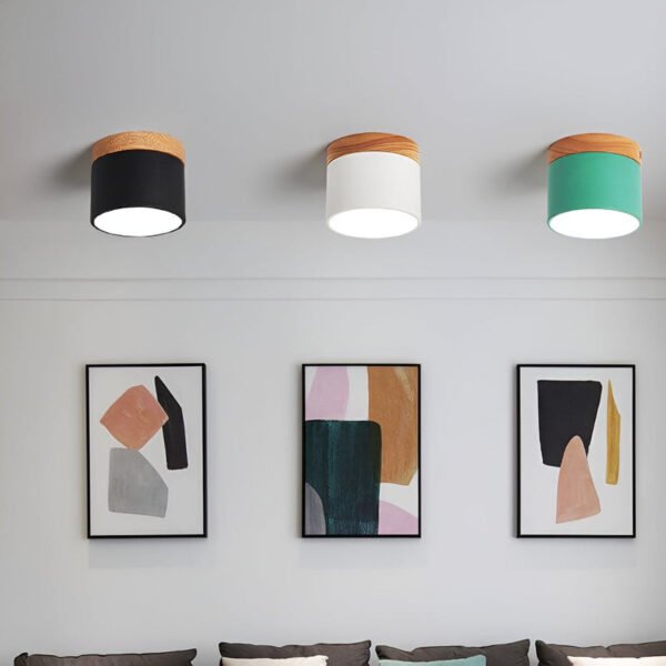 LightArt – PastelGlow LED Ceiling Lamp Modern Design - Image 2