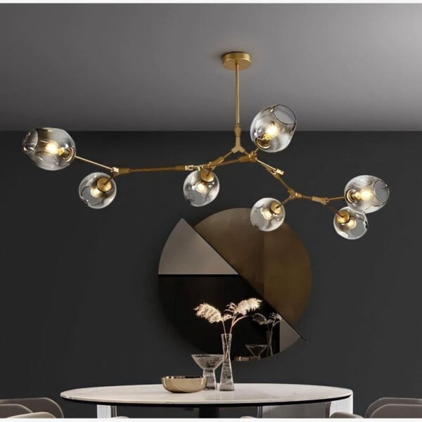 Height-adjustable ceiling lamp LumoCraft Nordic Design - Image 4