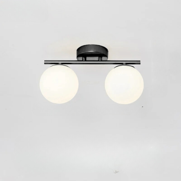 LumiLux – Elegant LED ceiling light 30 cm white ball - Image 13