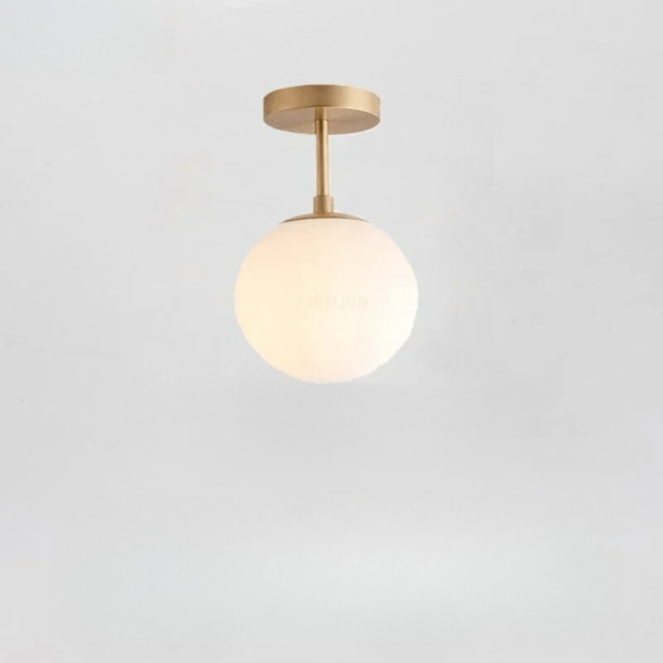 LumiLux – Elegant LED ceiling light 30 cm white ball - Image 10