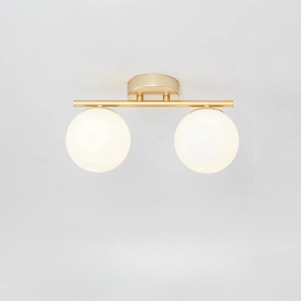 LumiLux – Elegant LED ceiling light 30 cm white ball - Image 12