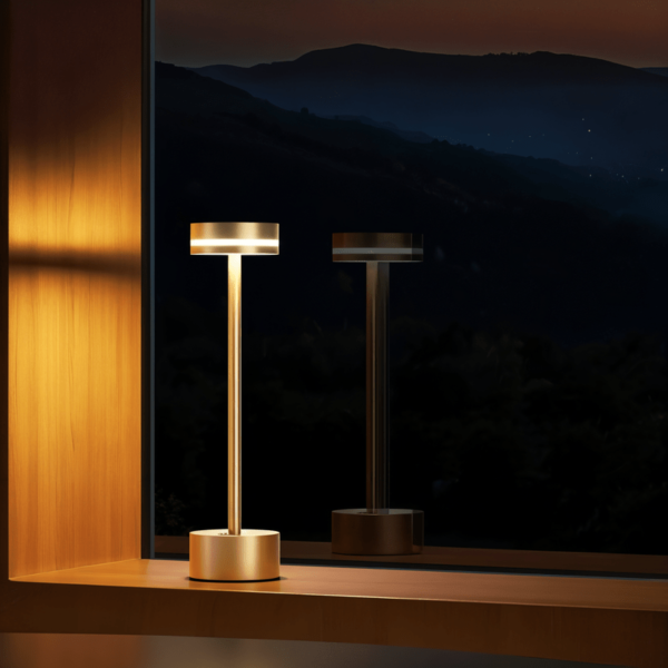 Dimmable Touch Table Lamp LumenEssenz – Portable LED - Image 3