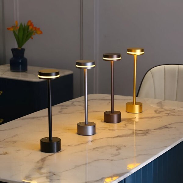 Dimmable Touch Table Lamp LumenEssenz – Portable LED - Image 5