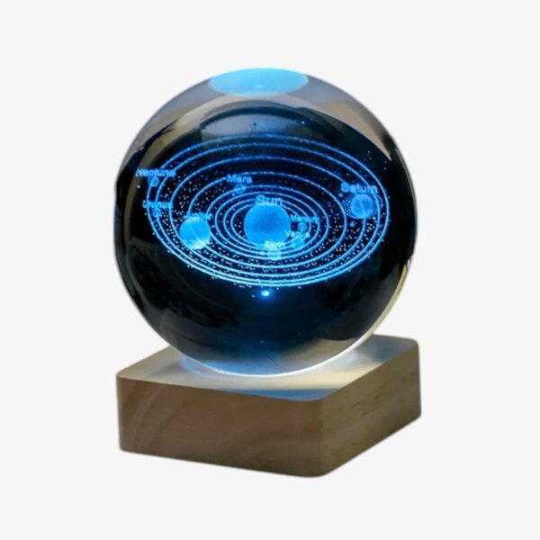 Star Magic – LED Galaxy Crystal Ball for Relaxation