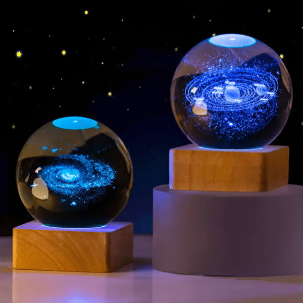 Star Magic – LED Galaxy Crystal Ball for Relaxation - Image 2