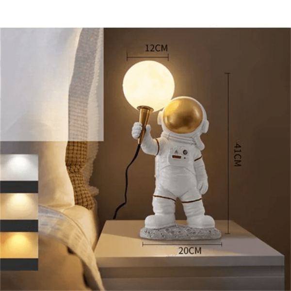Astronova – Modern LED table lamp in astronaut design - Image 8