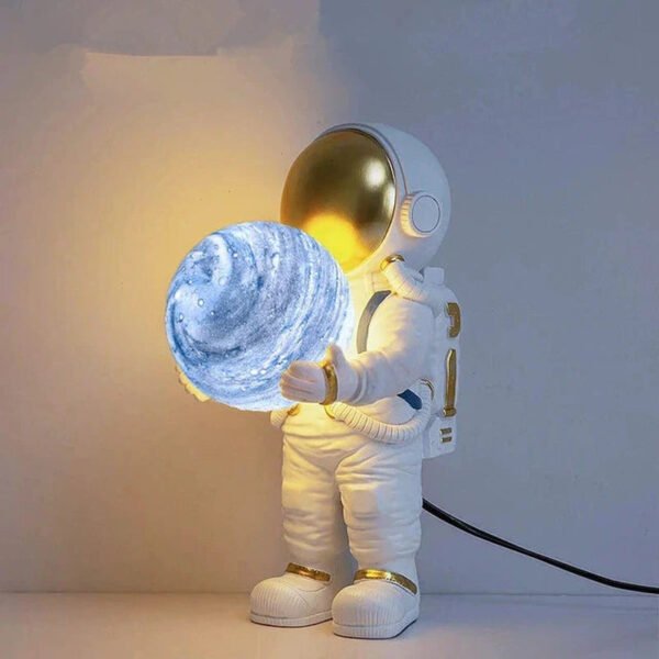 Astronova – Modern LED table lamp in astronaut design - Image 7