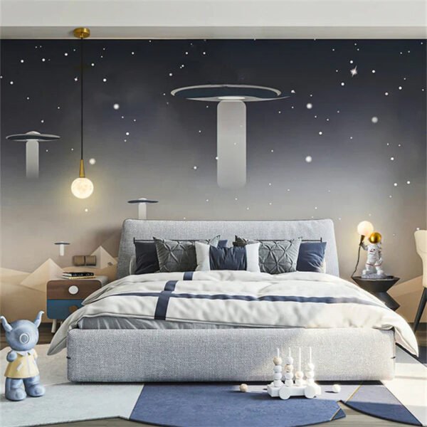 Astronova – Modern LED table lamp in astronaut design - Image 4