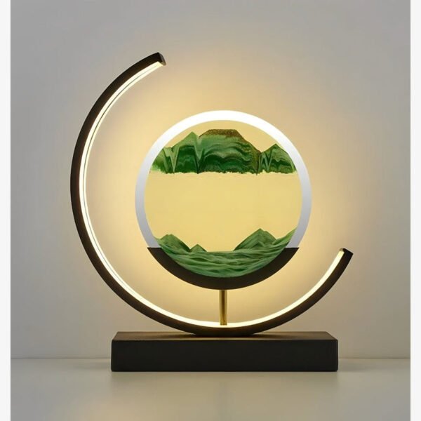 CalmaGlow LED table lamp – modern design with calming light - Image 2