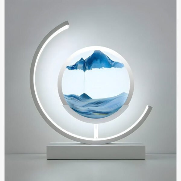 CalmaGlow LED table lamp – modern design with calming light - Image 6