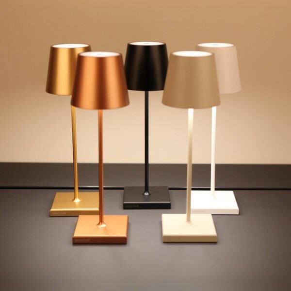 Dimmable table lamp LunaGlow – Portable and Elegant - Image 2