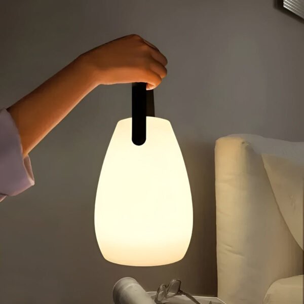 LumiGlow Table Lamp – Wireless, Waterproof, Color Changing LED - Image 4
