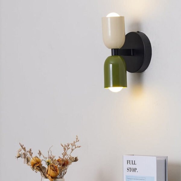 Vintage Double Head Wall Lamp Metal for Creative Home Deco - Image 3