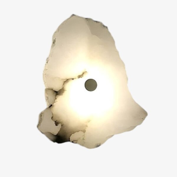 MarbleGleam LED marble wall lamp for elegant lighting