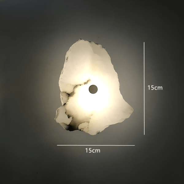 MarbleGleam LED marble wall lamp for elegant lighting - Image 6
