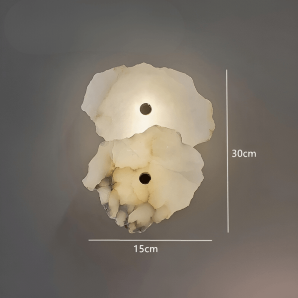 MarbleGleam LED marble wall lamp for elegant lighting - Image 7
