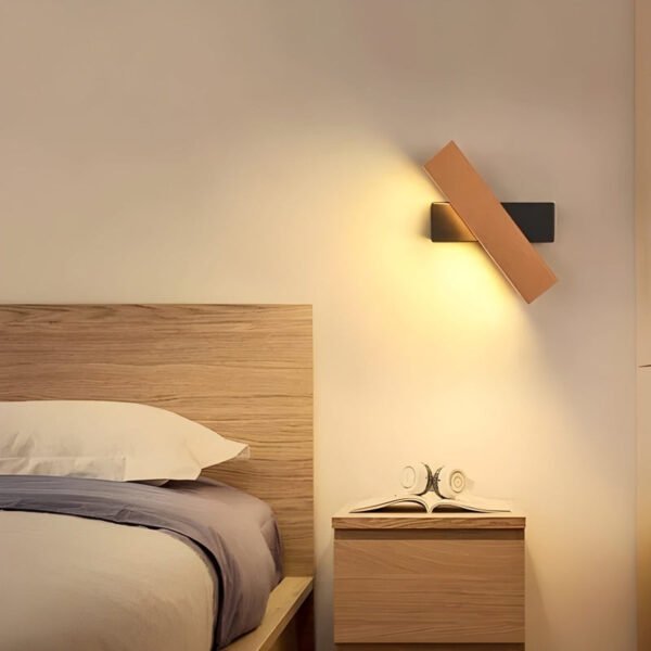 Adjustable AdjustaLite – LED wall lamp in Nordic style - Image 4