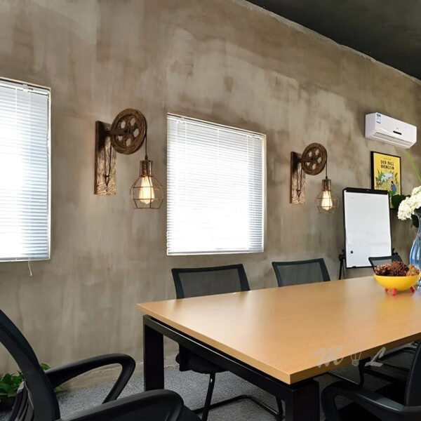 Industrial Vintage LED Wall Lamp GlanzHell – Stylish Design - Image 5