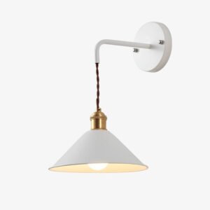 VintageStyle – Conical metal wall lamp for the living room