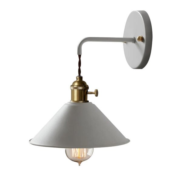 VintageStyle – Conical metal wall lamp for the living room - Image 15