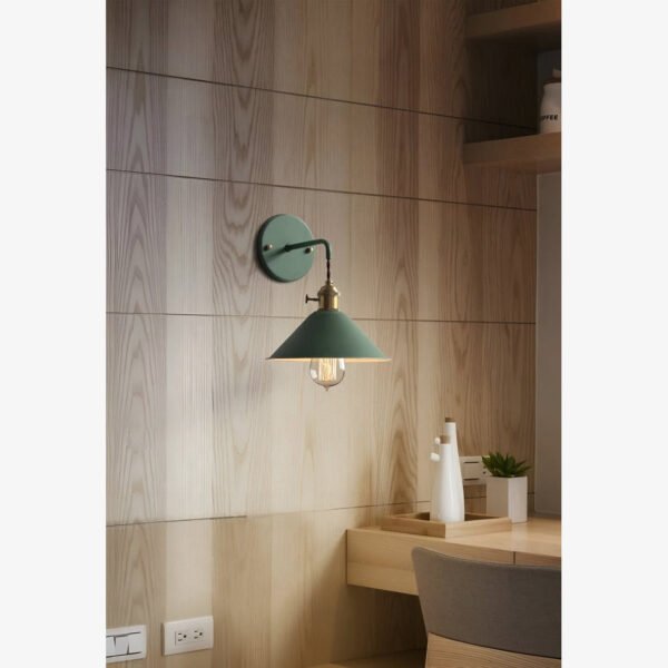 VintageStyle – Conical metal wall lamp for the living room - Image 11