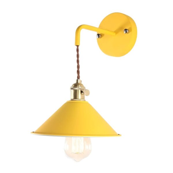 VintageStyle – Conical metal wall lamp for the living room - Image 14