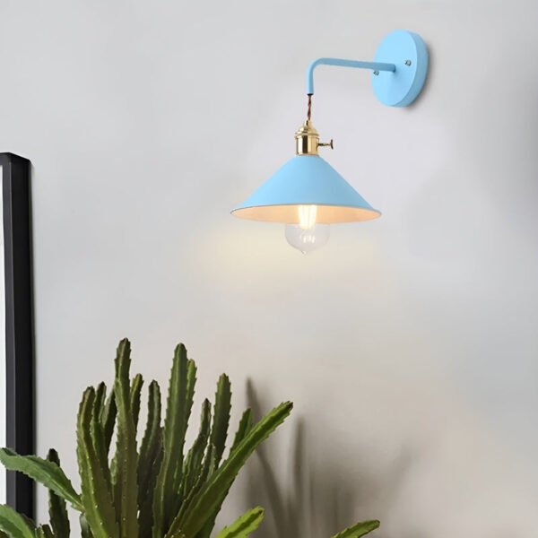 VintageStyle – Conical metal wall lamp for the living room - Image 12