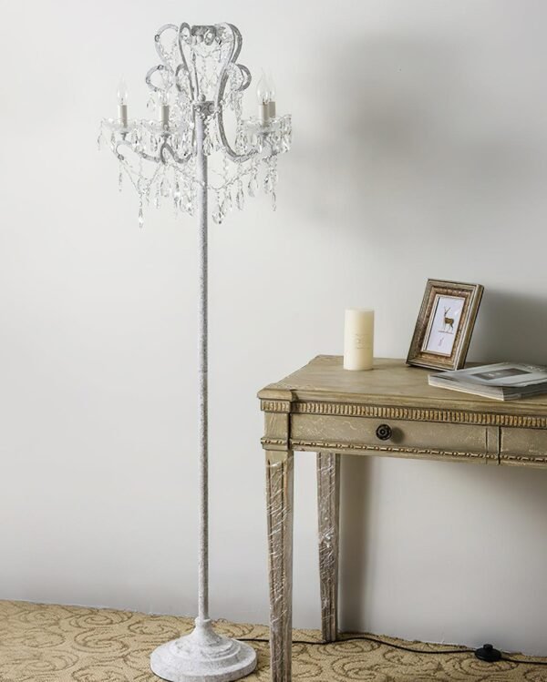 Brilliant crystal floor lamp 53cm for elegant living - Image 9