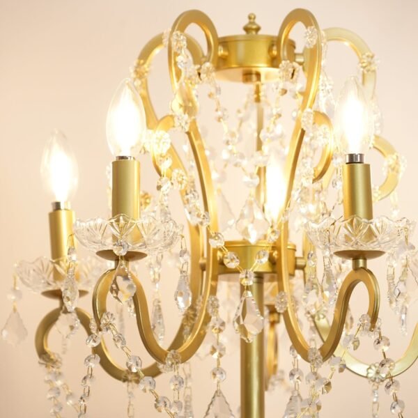 Brilliant crystal floor lamp 53cm for elegant living - Image 16