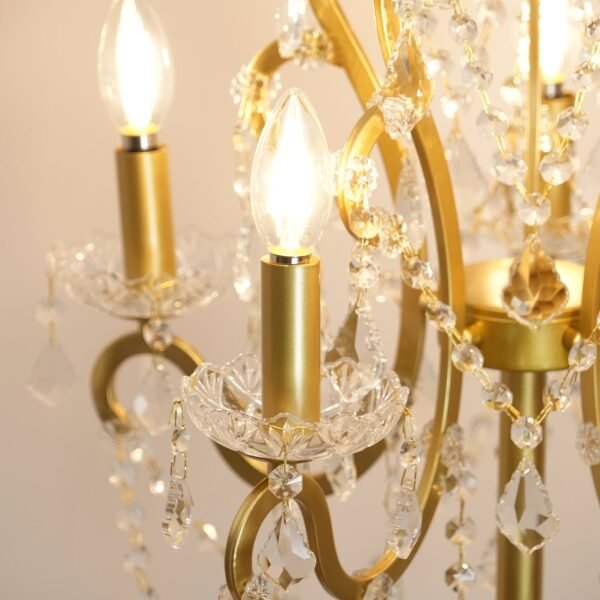 Brilliant crystal floor lamp 53cm for elegant living - Image 17
