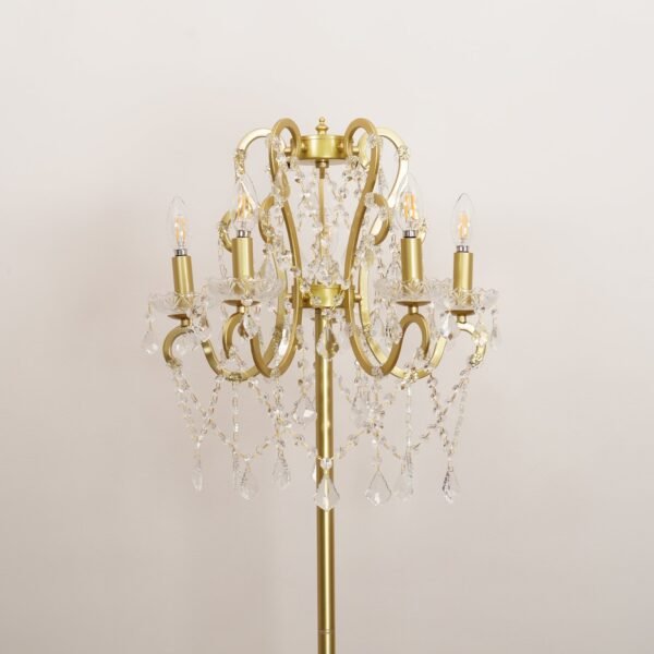 Brilliant crystal floor lamp 53cm for elegant living - Image 13