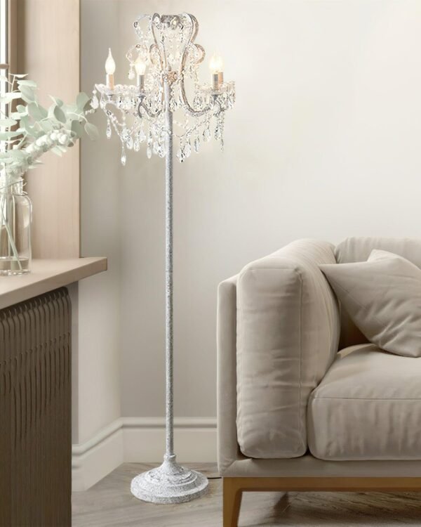 Brilliant crystal floor lamp 53cm for elegant living - Image 10