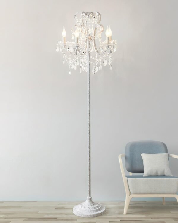 Brilliant crystal floor lamp 53cm for elegant living - Image 11
