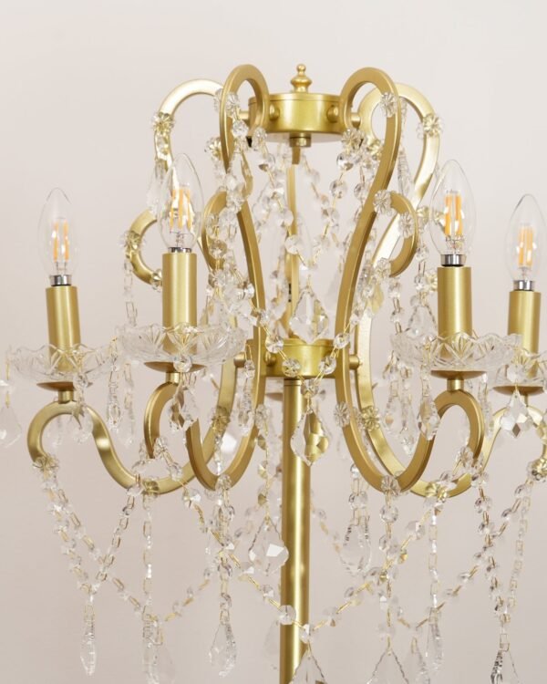 Brilliant crystal floor lamp 53cm for elegant living - Image 14