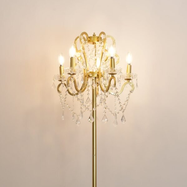 Brilliant crystal floor lamp 53cm for elegant living - Image 15