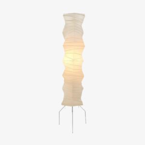 Magic light – Akari UF4-33N floor lamp made of paper and metal