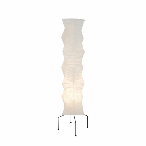 Magic light – Akari UF4-33N floor lamp made of paper and metal - Image 27