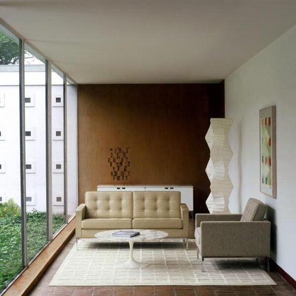 Magic light – Akari UF4-33N floor lamp made of paper and metal - Image 22