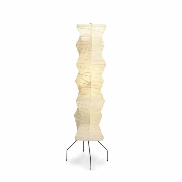 Magic light – Akari UF4-33N floor lamp made of paper and metal - Image 28