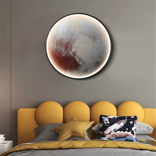 Aurum – LED Circle Galaxy wall light with 9 planet designs - Image 7
