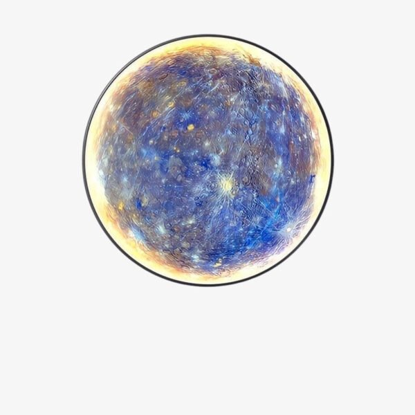 Aurum – LED Circle Galaxy wall light with 9 planet designs - Image 15